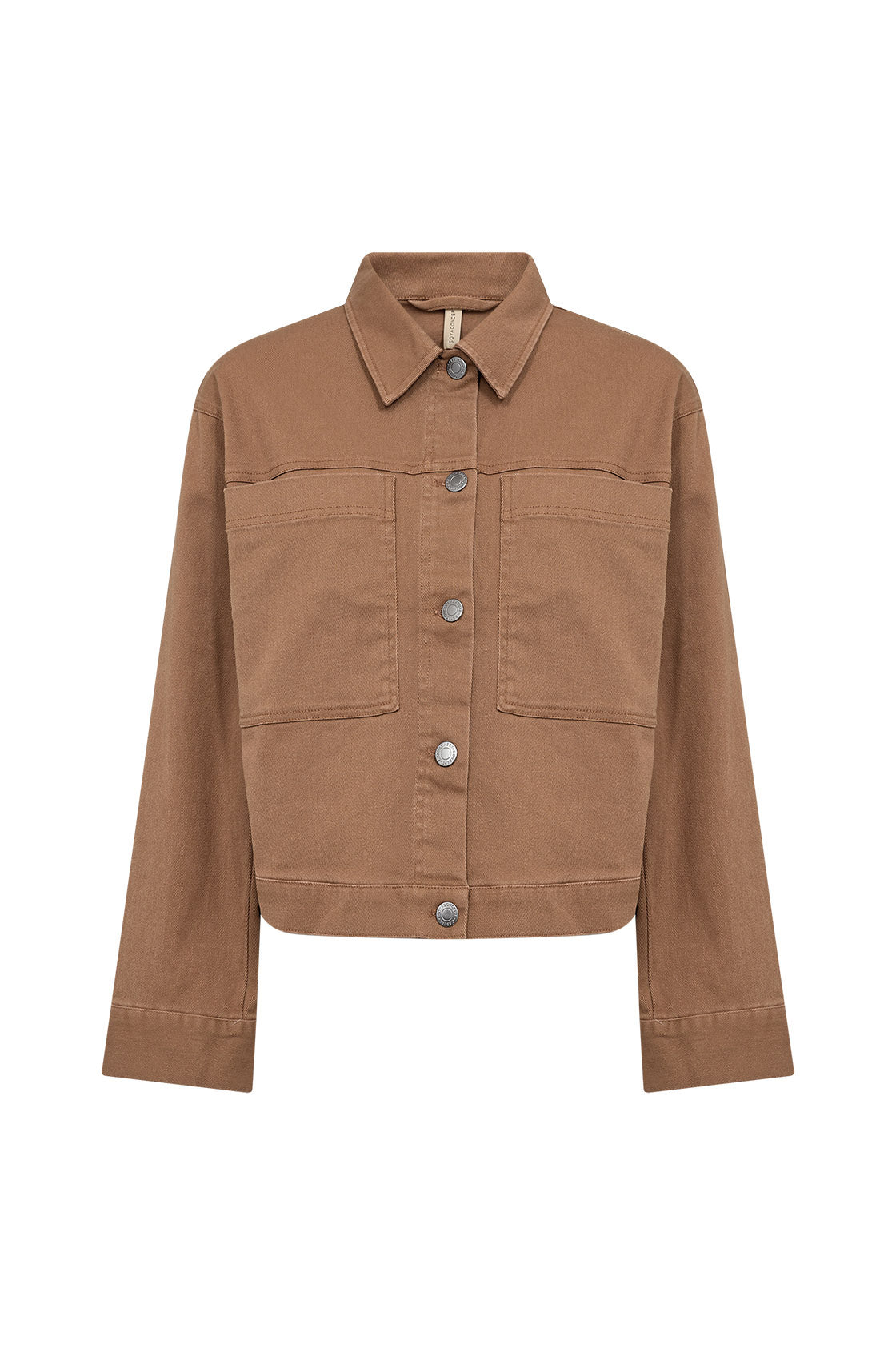 Soya Concept Bess Cotton Stretch Jacket - Toffee