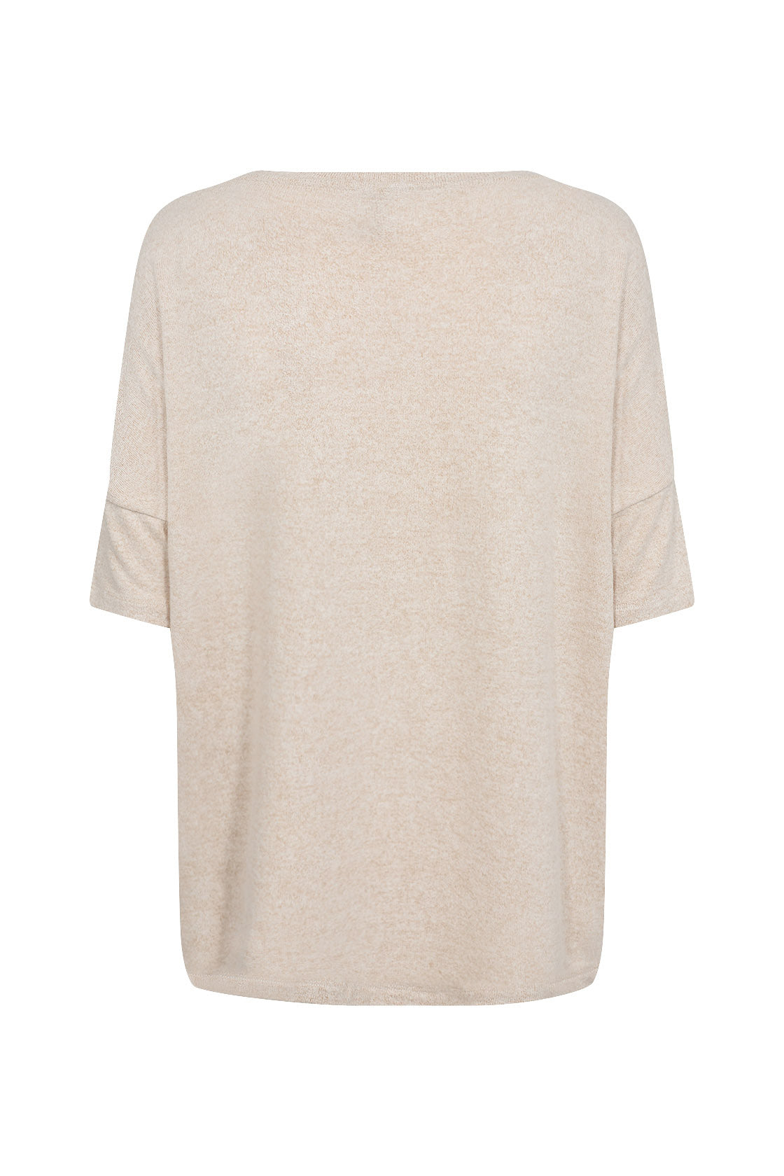 Soya Concept Biara Supersoft Half Sleeve Jumper - Cream Melange