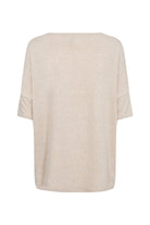 Soya Concept Biara Supersoft Half Sleeve Jumper - Cream Melange