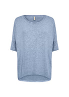 Soya Concept Biara Supersoft Half Sleeve Jumper - Polaris Star Melange