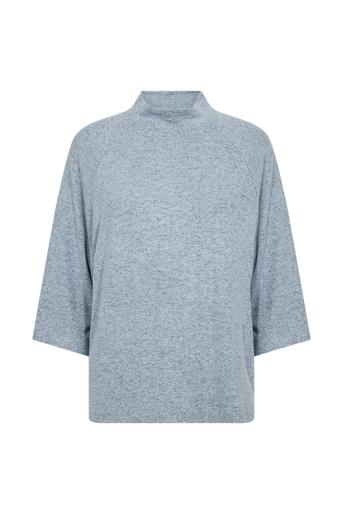Soya Concept Biara Supersoft High Neck 3/4 Sleeve Jumper - Windsurfer