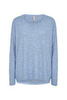 Soya Concept Biara Supersoft Jumper - Air Blue Melange