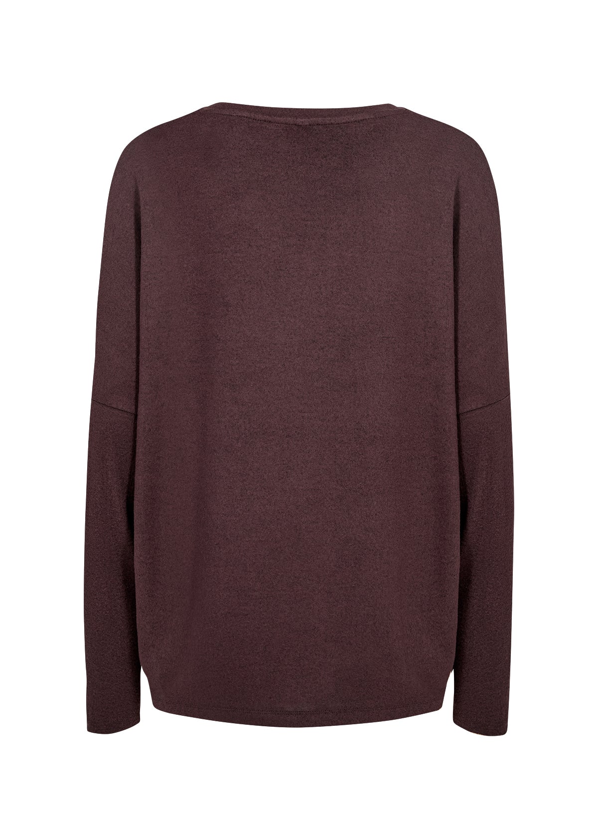 Soya Concept Biara Supersoft Jumper - Chocolate Plum Melange