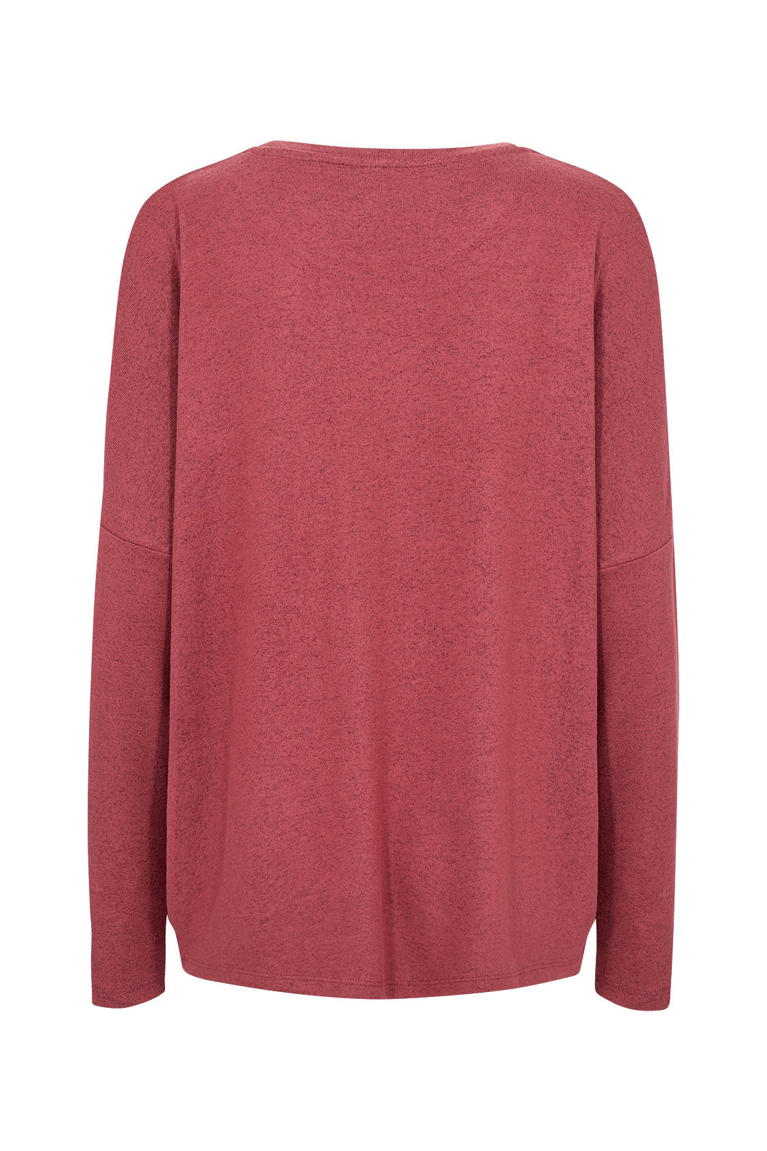 Soya Concept Biara Supersoft Jumper - Dark Red Melange