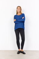 Soya Concept Biara Supersoft Jumper - Estate Blue Melange