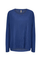 Soya Concept Biara Supersoft Jumper - Estate Blue Melange