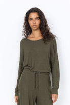 Soya Concept Biara Supersoft Jumper - Forest Night Melange