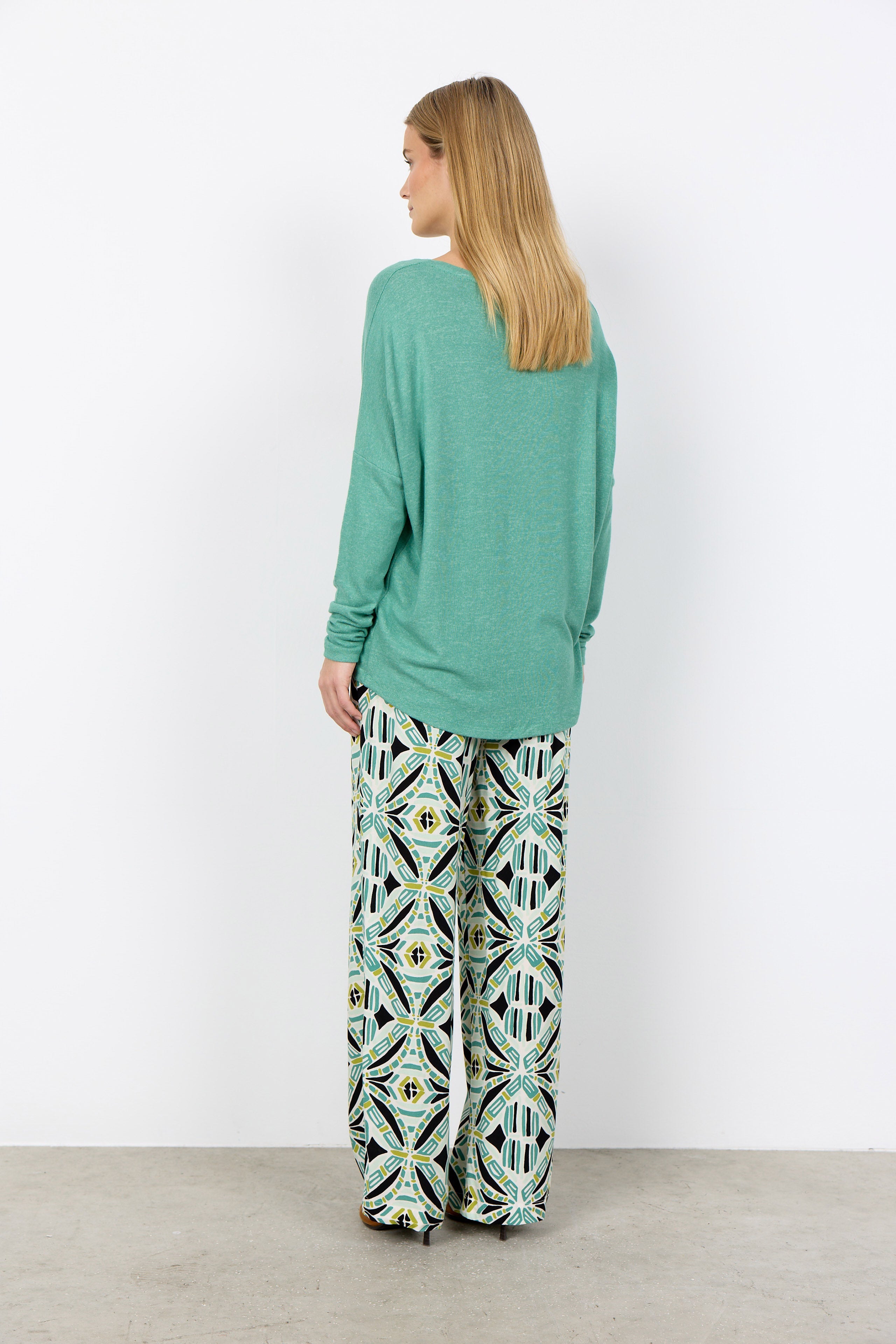 Soya Concept Biara Supersoft Jumper - Frosty Spruce Melange