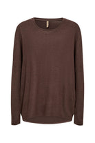 Soya Concept Biara Supersoft Jumper - Hot Fudge Melange