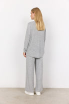 Soya Concept Biara Supersoft Jumper - Light Grey Melange