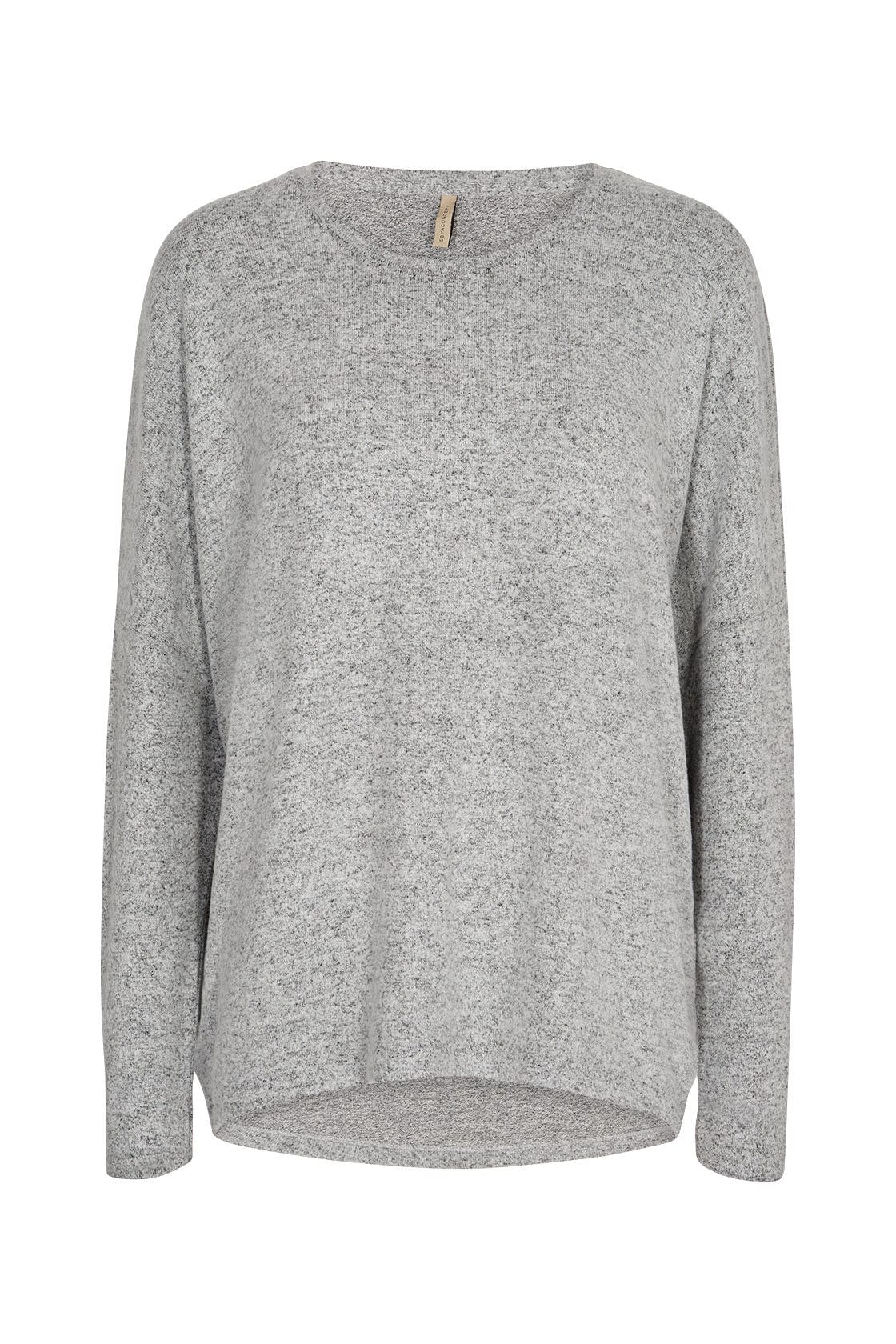 Soya Concept Biara Supersoft Jumper - Light Grey Melange