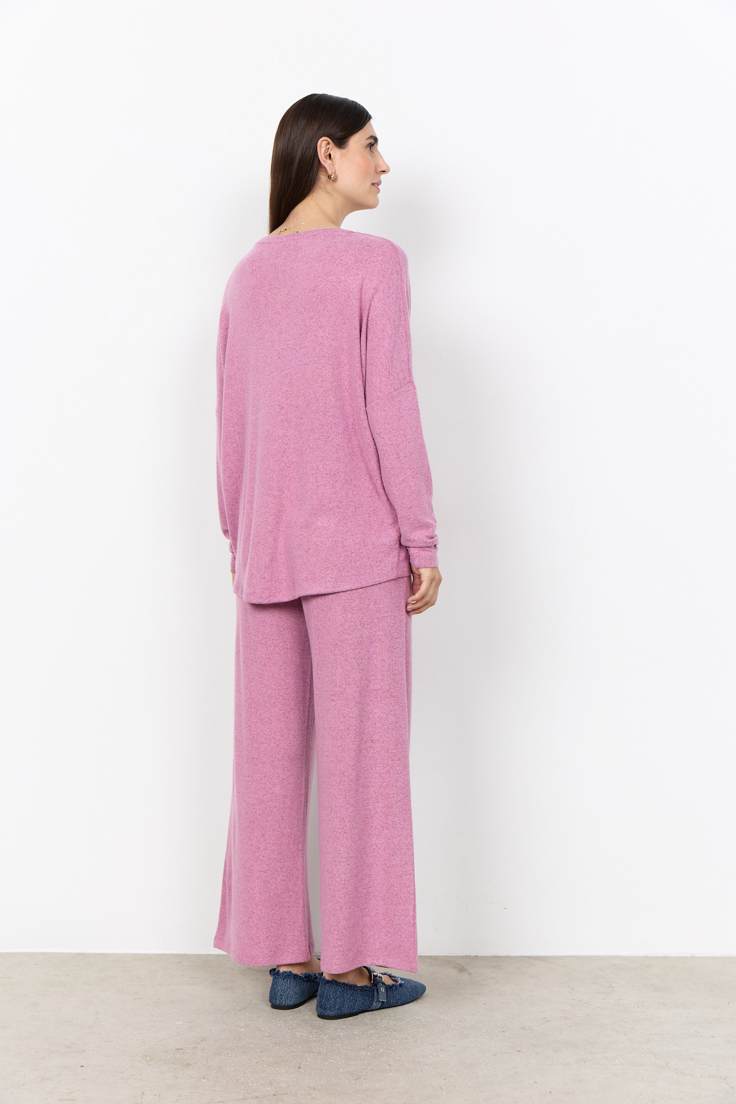 Soya Concept Biara Supersoft Jumper - Mauve Orchid Melange