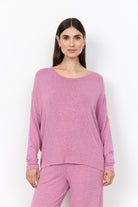 Soya Concept Biara Supersoft Jumper - Mauve Orchid Melange
