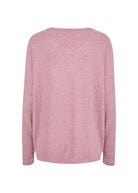 Soya Concept Biara Supersoft Jumper - Mauve Orchid Melange