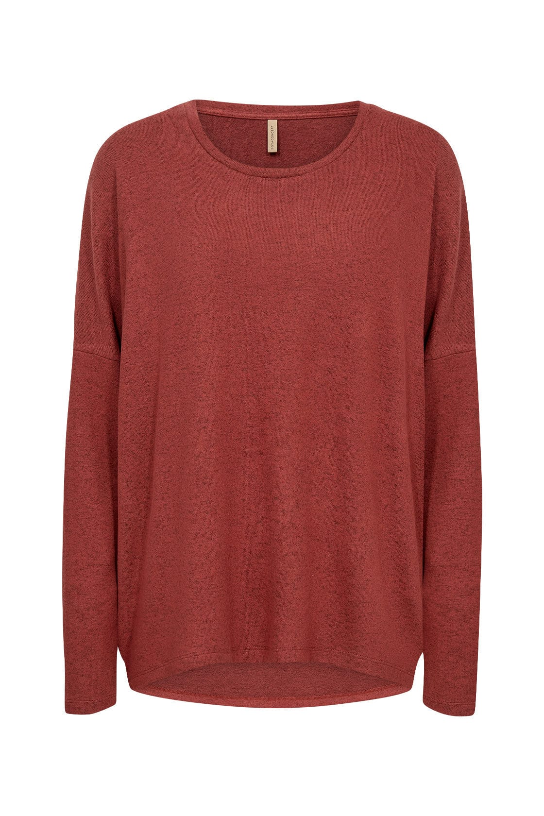 Soya Concept Biara Supersoft Jumper - Mineral Red Melange