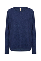 Soya Concept Biara Supersoft Jumper - Navy Blazer Melange