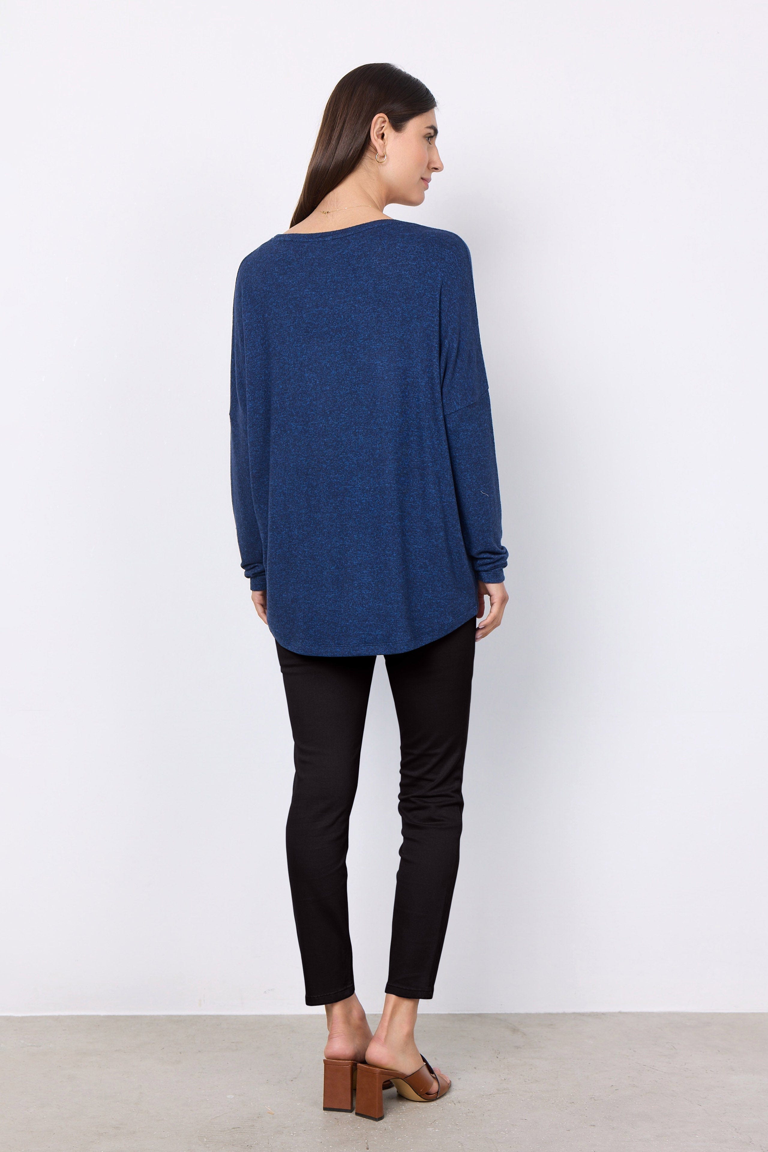 Soya Concept Biara Supersoft Jumper - Navy Melange