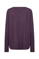 Soya Concept Biara Supersoft Jumper - Plum Perfect Melange