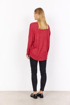 Soya Concept Biara Supersoft Jumper - Red Melange