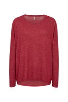 Soya Concept Biara Supersoft Jumper - Red Melange