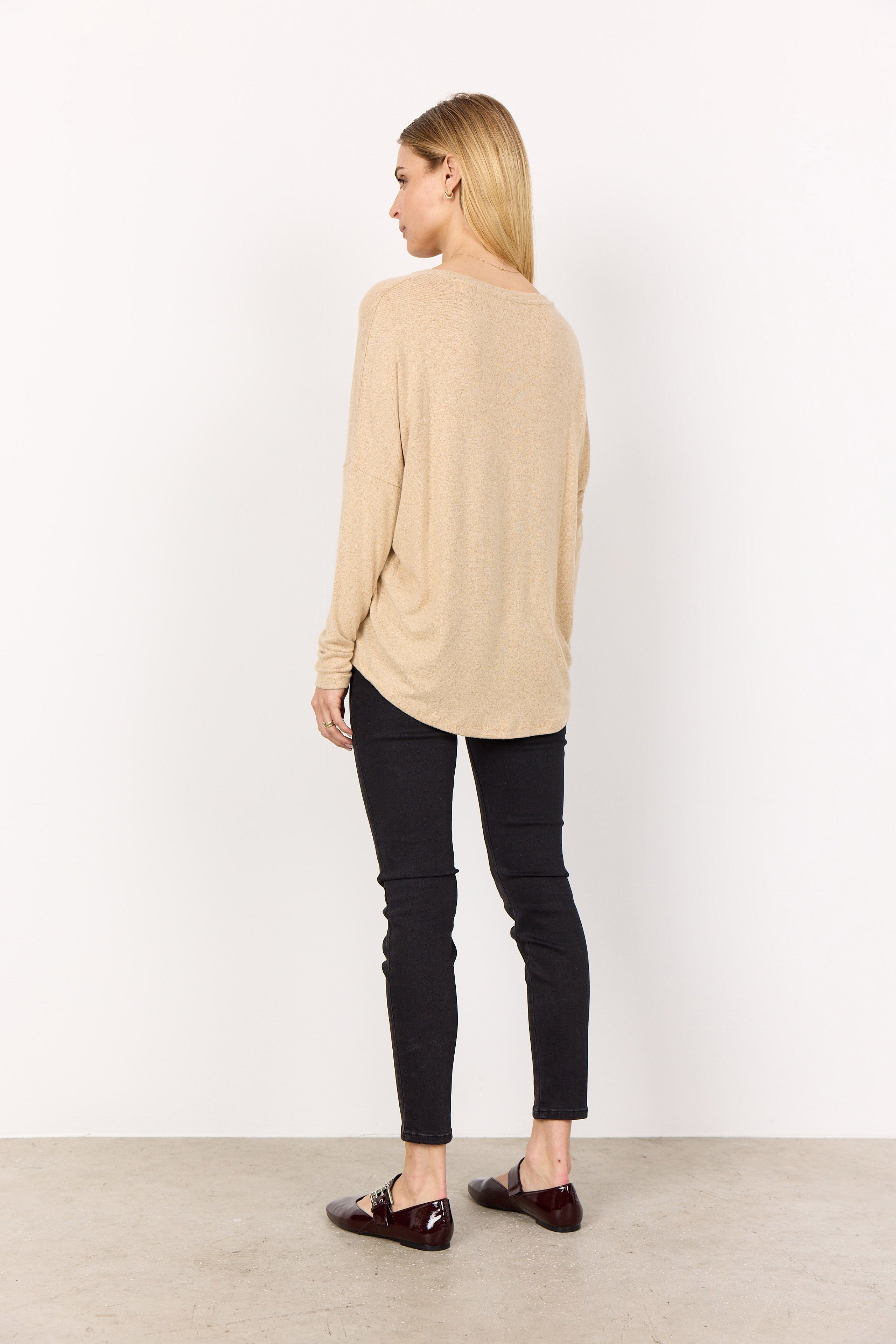 Soya Concept Biara Supersoft Jumper - Sand Melange