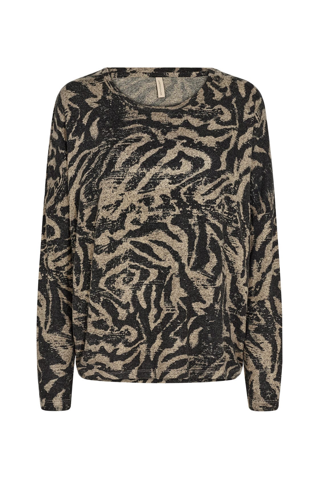 Soya Concept Biara Supersoft Jumper - Sand Melange Combi