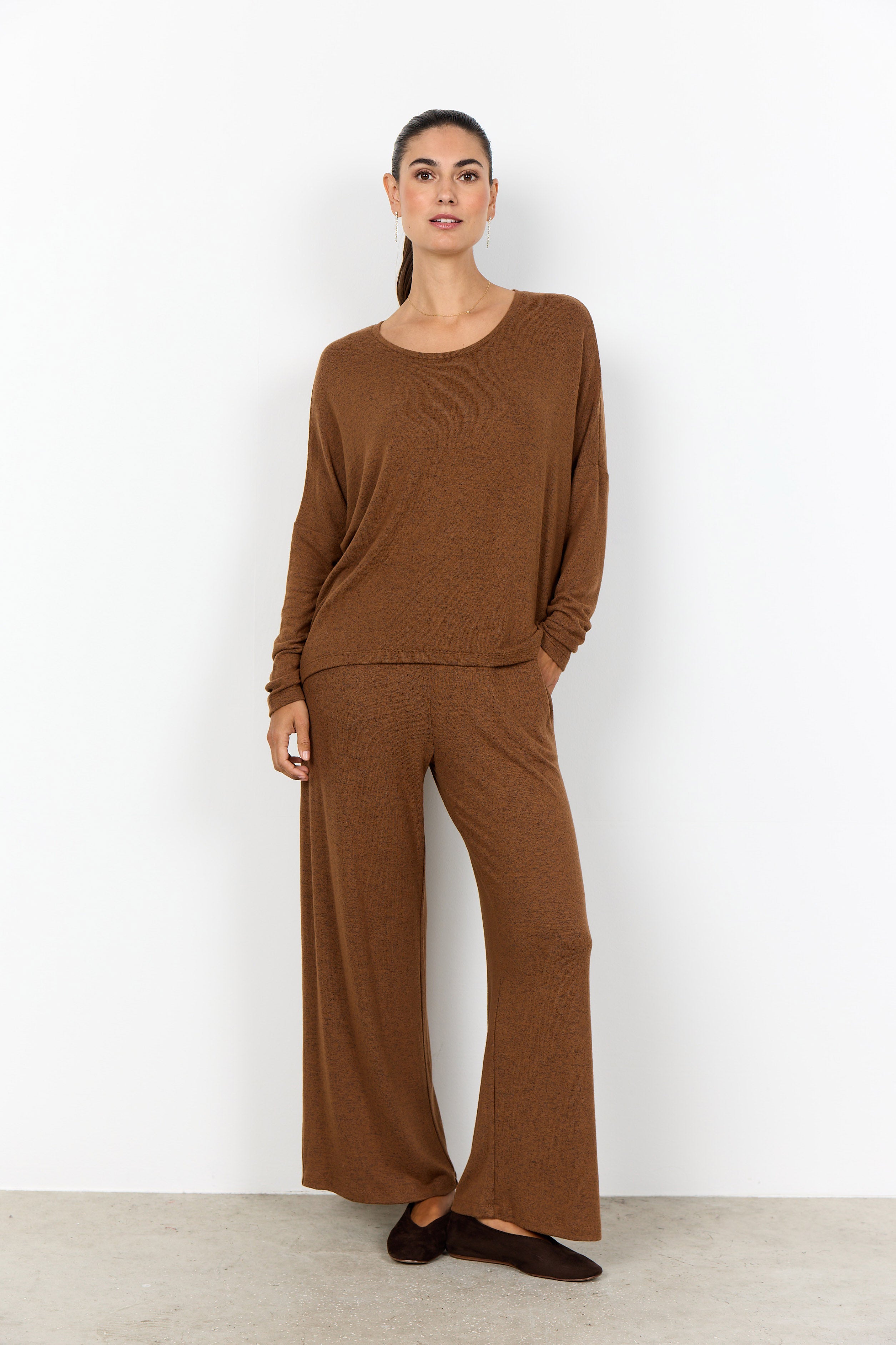 Soya Concept Biara Supersoft Jumper - Toffee Melange