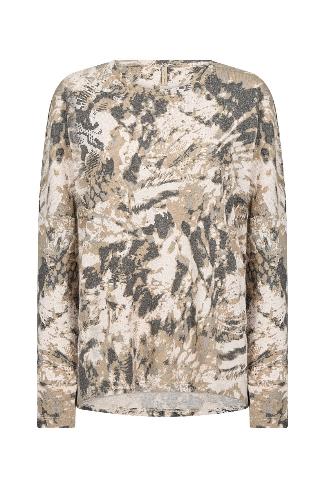 Soya Concept Biara Supersoft Patterned Jumper - Cream Melange Combi