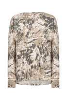 Soya Concept Biara Supersoft Patterned Jumper - Cream Melange Combi