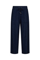 Soya Concept Biara Supersoft Trousers - Navy Melange