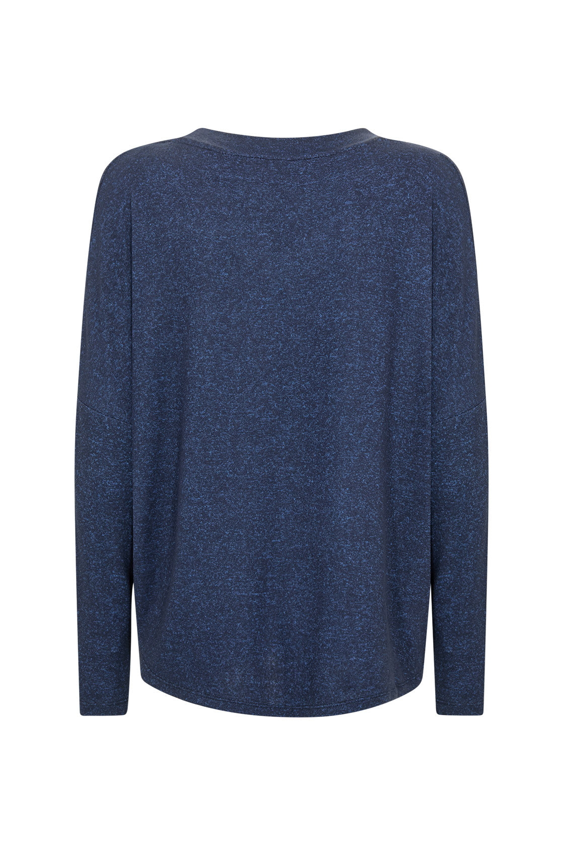 Soya Concept Biara Supersoft V-Neck Jumper - Navy Melange