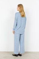 Soya Concept Biara Supersoft V-Neck Jumper - Windsurfer