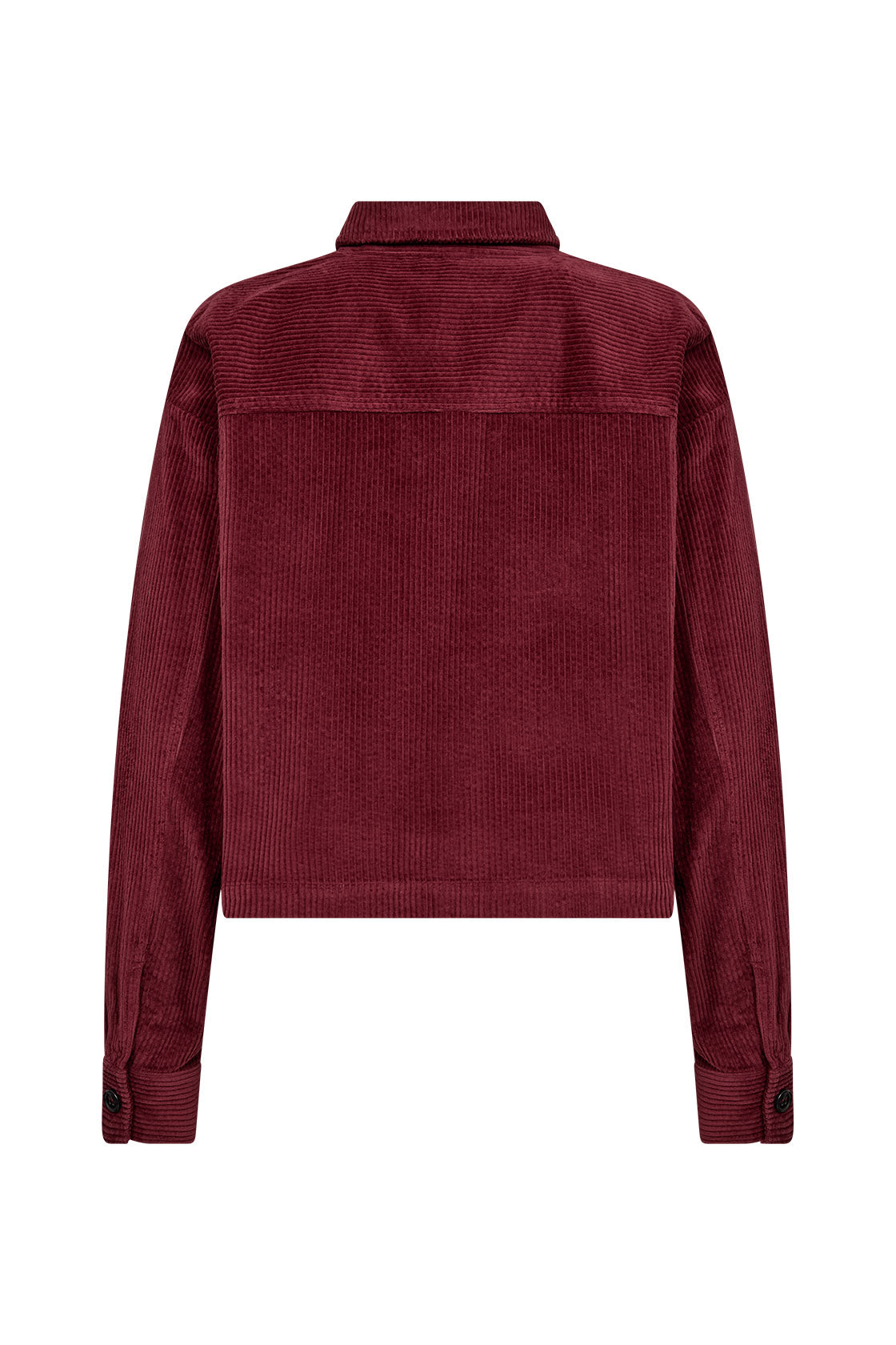 Soya Concept Bindi Corduroy Jackets - Dark Red
