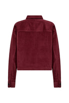 Soya Concept Bindi Corduroy Jackets - Dark Red
