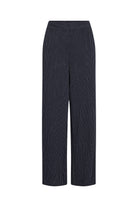 Soya Concept Cannie Stripped Elasticated Trousers - Navy Combi