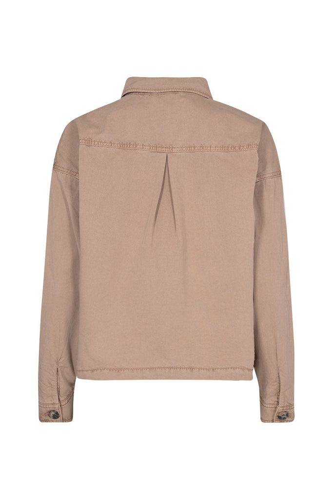 Soya Concept Catty Cotton Jacket - Desert Brown