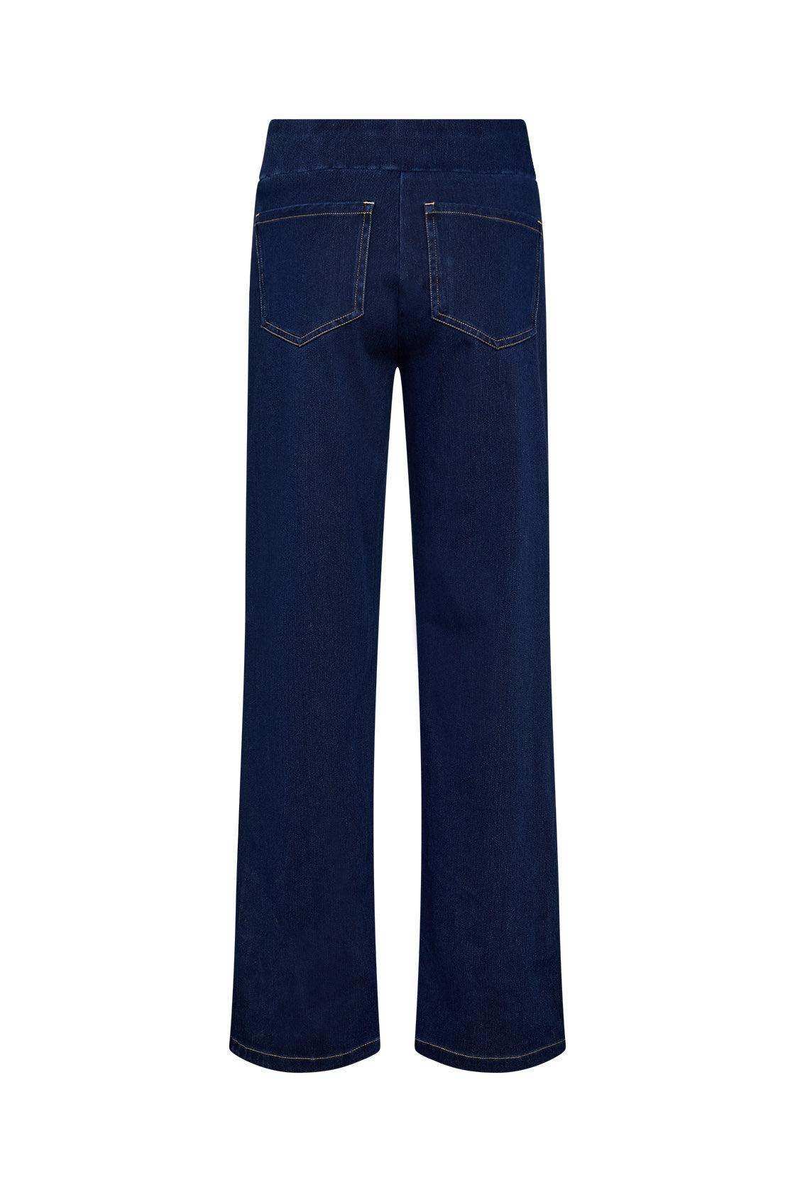 Soya Concept Chandra Stretch Pull On Jeans - Dark Blue Denim