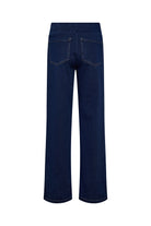 Soya Concept Chandra Stretch Pull On Jeans - Dark Blue Denim