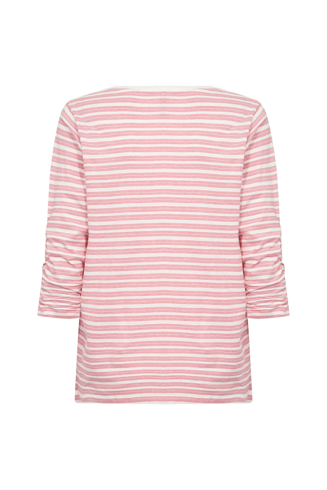 Soya Concept Chanie Stripe Organic Cotton Top - Rapture Rose Combi