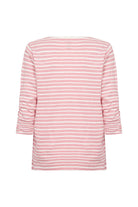 Soya Concept Chanie Stripe Organic Cotton Top - Rapture Rose Combi