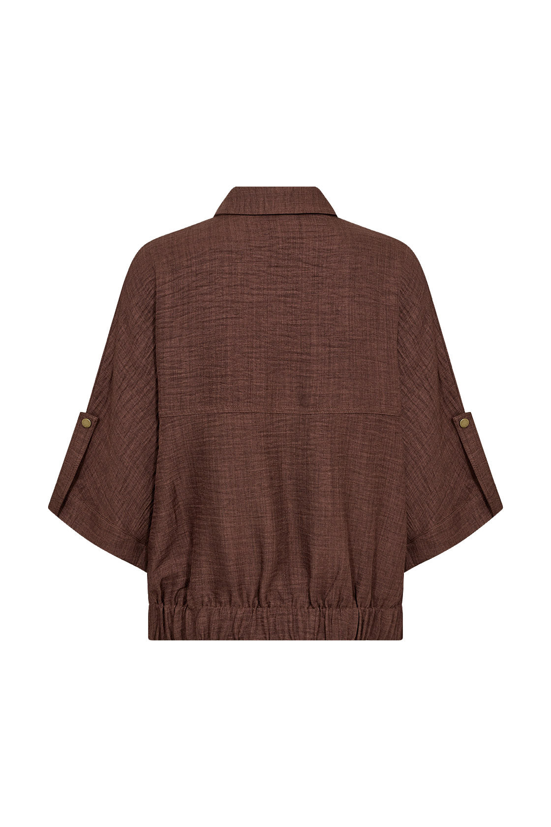 Soya Concept Charissa 3/4 Sleeve Shirt - Rocky Road