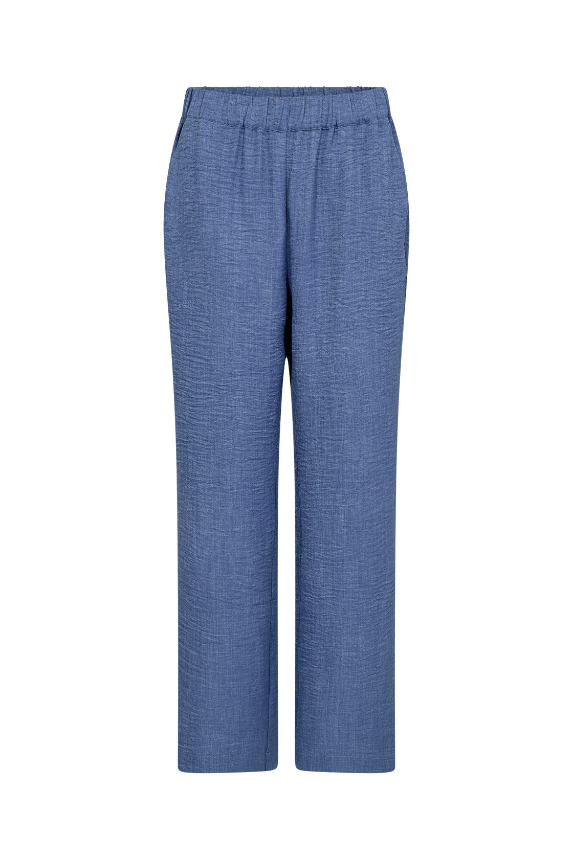Soya Concept Charissa Stretch Waist Trousers - Colony Blue