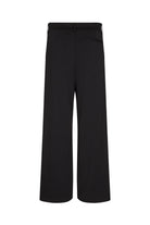 Soya Concept Daniela Jersey Wide Leg Trousers - Black