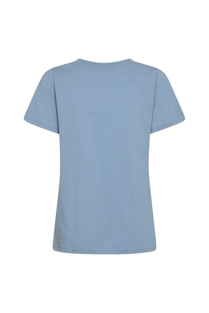 Soya Concept Derby T-Shirt - Crystal Blue
