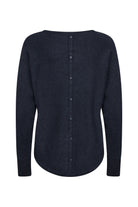 Soya Concept Dollie Jumper with Button Detail - Navy