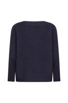 Soya Concept Dollie Knitted Rib Jumper - Navy