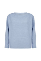Soya Concept Dollie Knitted Rib Jumper - Windsurfer