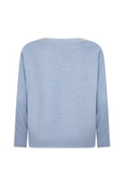 Soya Concept Dollie Knitted Rib Jumper - Windsurfer