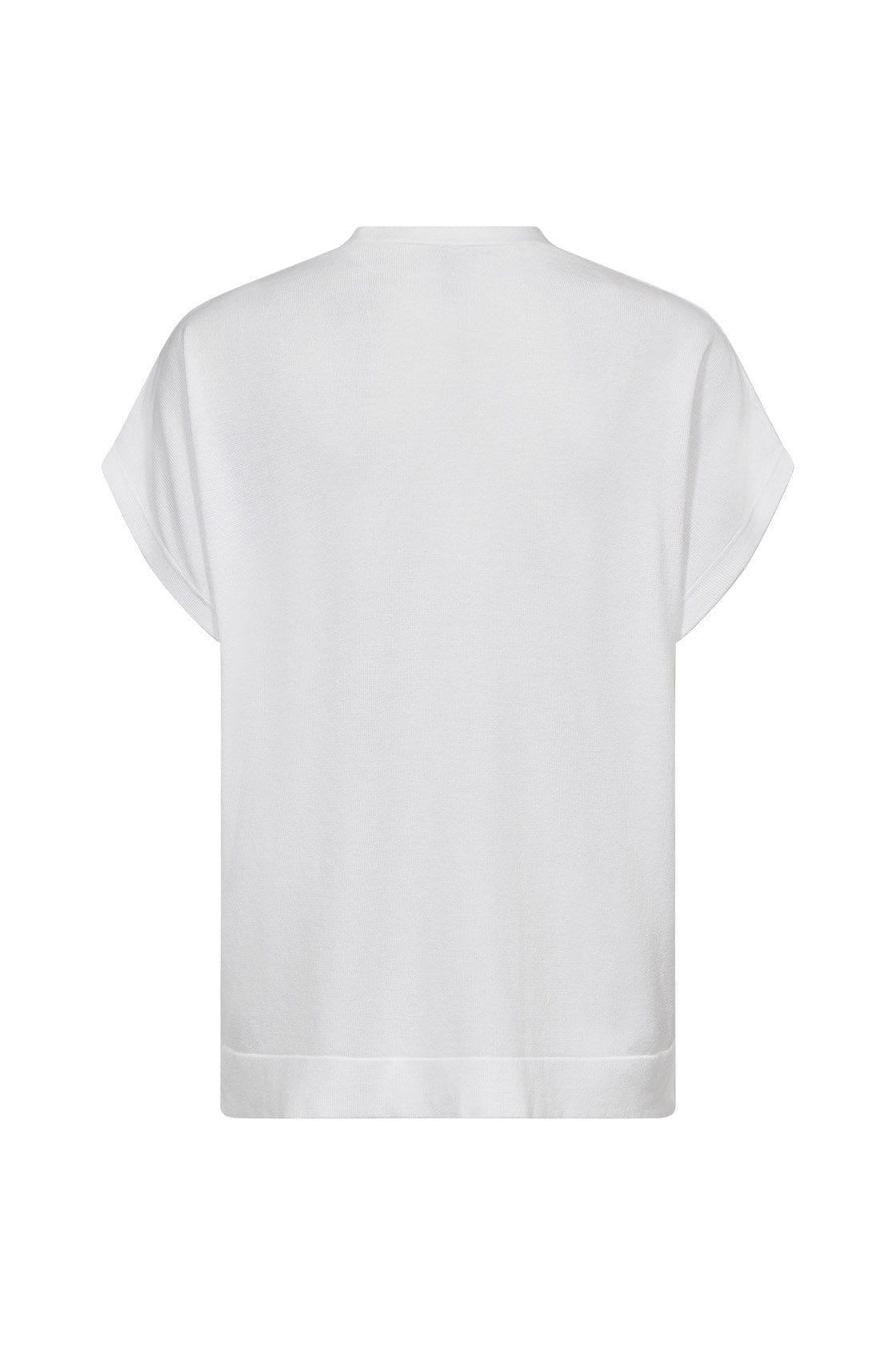 Soya Concept Dollie Knitted T-Shirt - White