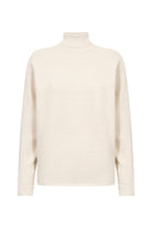 Soya Concept Dollie Roll Neck Jumper - Cream Melange